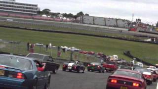 Brands hatch  american speedfest  parade lap [upl. by Irrehs411]