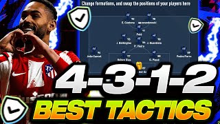 FIFA 22  AWESOME TIKI TAKA FORMATION 4312 Best Custom Tactics and Instructions [upl. by Direj]