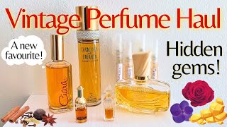 Vintage Perfume Haul  Smelly Mail  Testing New Perfumes [upl. by Antoinetta]