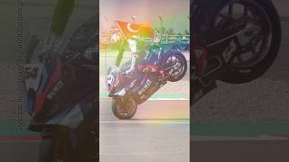 Toprak Does a Stoppie with a Turkish Flag 🇹🇷  wsbk [upl. by Neerod515]