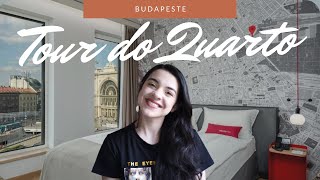 ONDE SE HOSPEDAR EM BUDAPESTE Tour pelo quarto do IntercityHotel de Budapeste  Hoteis sustentáveis [upl. by Wende134]