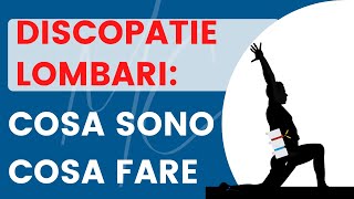 DISCOPATIE LOMBARI cosa fare  esercizi pratici [upl. by Metzger]