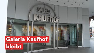 Galeria Kaufhof in Wismar und Rostock bleibt [upl. by Lashonda411]