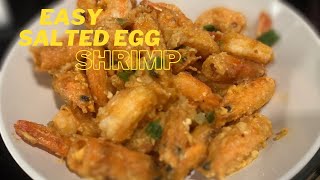 Easy salted egg shrimp [upl. by Amol]