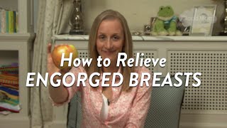 How to Relieve Engorged Breasts  CloudMom [upl. by Lamp264]