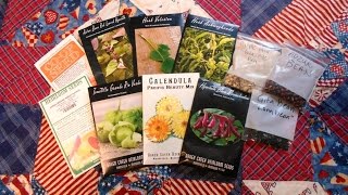 New Seeds for 2017 Garden [upl. by Richia]