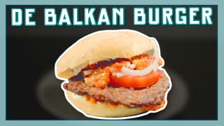 DE BALKAN BURGER PLJESKAVICA  EtenmetNick  How to [upl. by Kelwen]