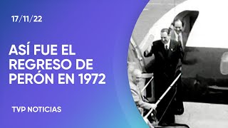 Cómo fue el retorno de Perón tras su exilio [upl. by Collar]