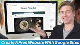 How To Create A Free Website With Google Sites [upl. by Balliett]