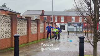 Tesco Staff VS Shoplifter 14 Tesco Express Farington Leyland [upl. by Christyna]