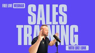 Free Live Sales Training Webinar With Luke Lunk And Paid 2 Persuade [upl. by Asilej800]