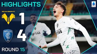 VERONAEMPOLI 14  HIGHLIGHTS  FIVE Goals in One Half as Empoli Thrash Hosts  Serie A 202425 [upl. by Nyad539]