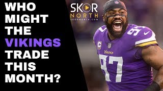 Who might the Vikings trade or cut this month [upl. by Theta744]