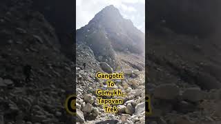 Gangotri to Gomukh and Tapovan Trek travel mountains nature viralvideo adventure himalayas [upl. by Jonna]