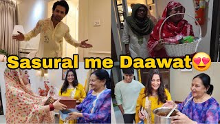 Sasural Me Diwali ki Daawat  Yaar ki Shaadi  Shoaib Ibrahim  vlog [upl. by Zaid]