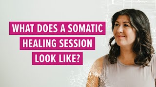 What does a somatic healing session look like healingtrauma nervoussystem somatic [upl. by Aviv]