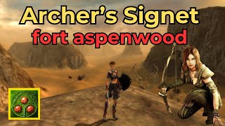 Archers Signet Ranger Fort Aspenwood [upl. by Ileek452]