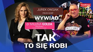 Jurek Owsiak w wywiadzie z Mileną Gołda [upl. by Valentijn]