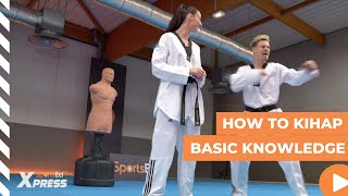 HOW TO KIHAP IN TAEKWONDO [upl. by Ahsienom]