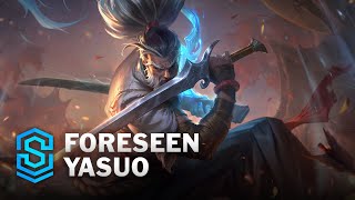 Foreseen Yasuo Skin Spotlight  League of Legends [upl. by Etteluap]