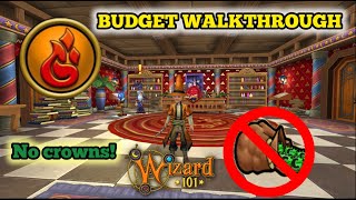 Wizard101 Walkthrough Series amp NO CROWNS I Fire school walkthrough I Ep 2 [upl. by Jer354]