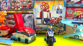 Paw Patrol Toy Collection Unboxing Review  Aqua Pups  Mighty Movie  Rescue Wheels  Patrick ASMR [upl. by Natsreik]