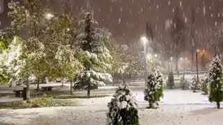 23 KASIM 2024ÜN KAR YAĞIŞI VİDEOLARI UZUN❄️ trending snow viralvideo kış video [upl. by Amuwkuhc]