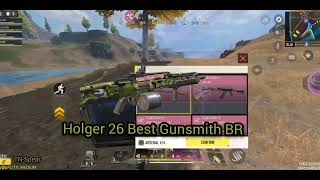 Holger 26 Best Gunsmith BR Cod mobile 2024  codmobile [upl. by Livvy555]