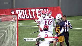 NJIT Mens Lacrosse Highlights  Merrimack April 6 2024 [upl. by Ileana432]