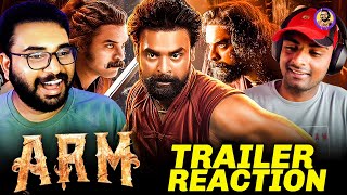 ARM Trailer Reaction  Tovino Thomas Kriti Shetty Aishwarya Rajesh [upl. by Atnuahc]