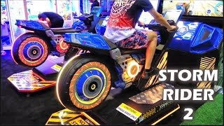 1st Arcade Play Storm Rider 2 by WahlapSega IAAPA 2022 [upl. by Ilaire]