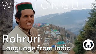 The Mahasuvi languages Rohruri dialect casually spoken  Wikitongues [upl. by Meeker]