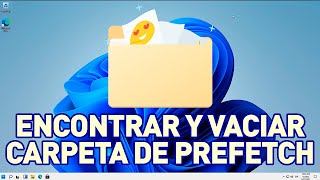 Vaciar carpeta de Prefetch En Windows 10  11 [upl. by Finny]