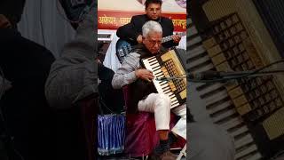 The Great Accordion Player by Anil Gode Pune At Indore accordionlover oldisgold instrumental [upl. by Blackmun29]