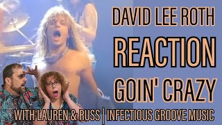 David Lee Roth REACTION Goin Crazy with Lauren and Russ [upl. by Nyra942]