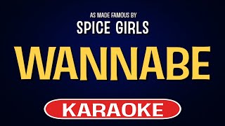 Spice Girls  Wannabe Karaoke Version [upl. by Ji582]