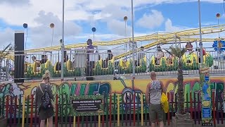 Caterpillar Rollercoaster  Fantasy Island Ingoldmells Skegness 2021 [upl. by Hosea989]