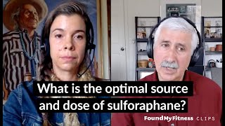 What is the optimal source and dose of sulforaphane  Jed Fahey [upl. by Masson286]