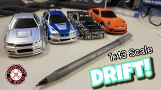 Jiabaile Drift 4WD 143 RC DriftRace Cars Review [upl. by Cordeelia]