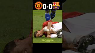 Ronaldo Showed Lionel Messi who is the Boss  Man United vs Barcelona Imaginary football ronaldo [upl. by Oicanata]