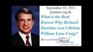 What is the Real Reason Why Richard Dawkins wont Debate William Lane Craig [upl. by Peih]