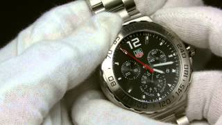 How to recalibrate a quartz chronograph watch 110th subdial at 6 oclock position [upl. by Nuajed452]