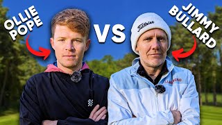 Double CenturiesBut Can He BEAT BULLARD  👀🏌️‍♂️🏏  Jimmy Bullard v Ollie Pope  Foxhills 🦊 [upl. by Nostrebor844]