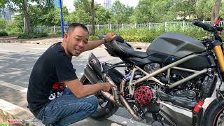 Review Ducati Streetfighter 1098s Độ Full Đồ Chơi [upl. by Frendel]