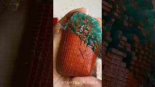 Carving painted dry cubes soapcubes satisfying asmr [upl. by Wasson]