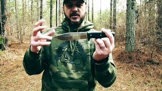 Survival Lillys APO 1 Knife Review [upl. by Hanway498]