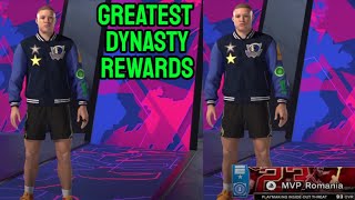 Greatest Dynasty REWARDS Dynasty Jacket MJ Animated Banner NBA 2K25 My Career [upl. by Maer687]