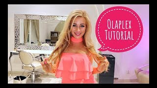 OLAPLEX TUTORIAL  Dominika Myslivcová [upl. by Ztnaj552]