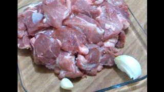 Como Cocer Carne de Puerco [upl. by Aitnic]