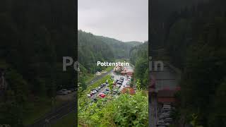 Outside the cave of Pottenstein shortvideo nature beautiful [upl. by Nikal367]